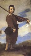 Jusepe de Ribera The Beggar Known as the Club-foot (mk05) oil on canvas